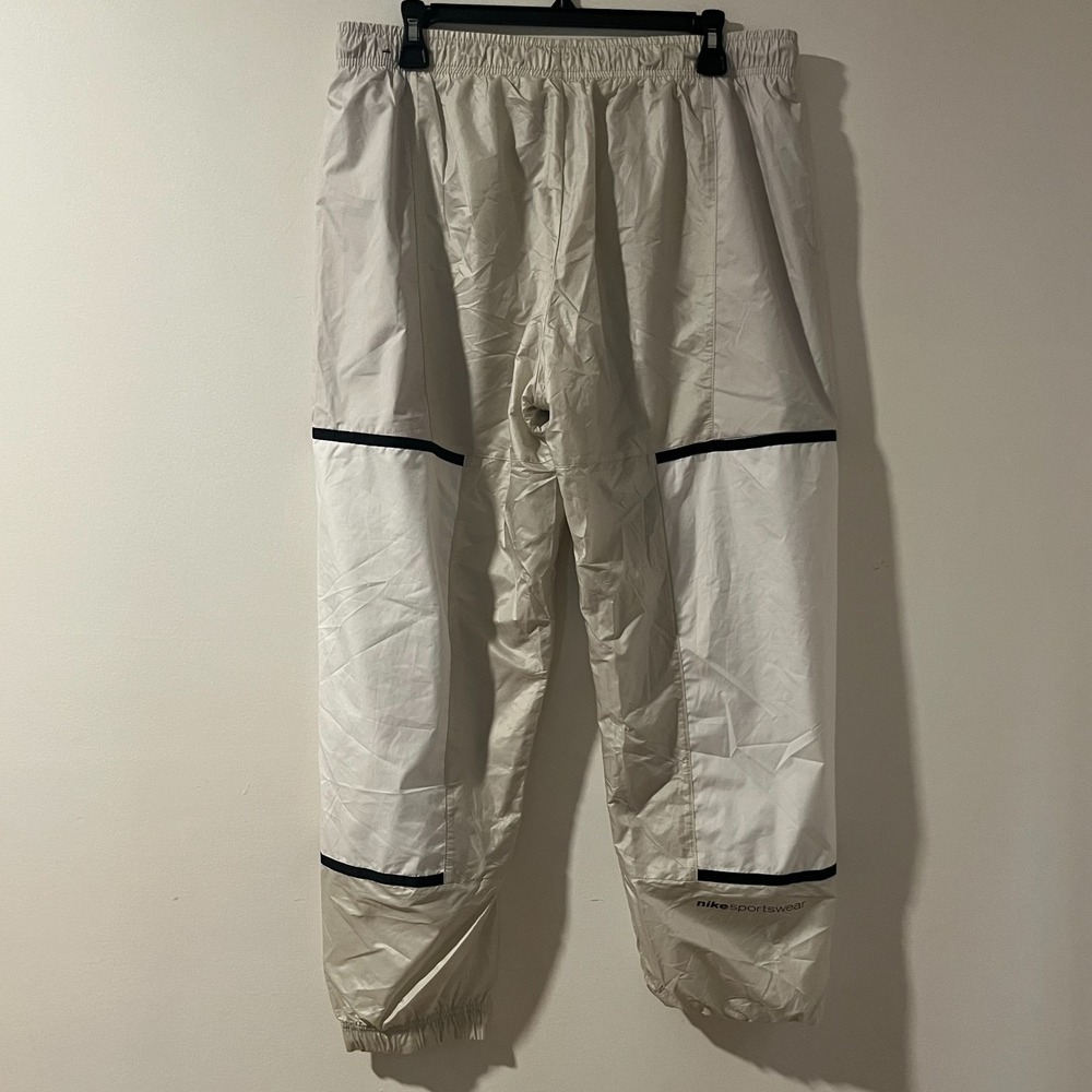 Nike Sportswear High Rise Track Pants Colorblock Joggers Size Large Windbreaker - Picture 4 of 7